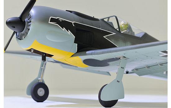 Phoenix Model Focke-Wulf FW190 GP/EP 16% Size 1.20 or 20cc ARF - Landing Gear 