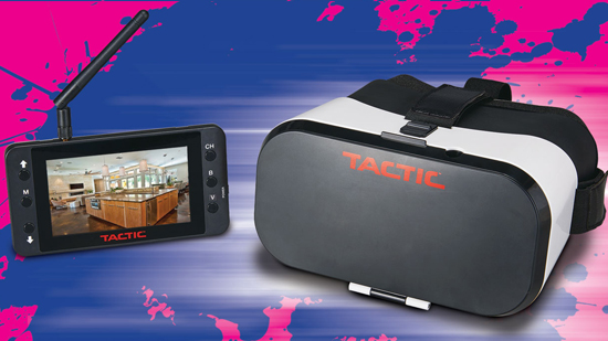 RISE Vusion House Racer Indoor RTF FPV Race Pack
 - Goggles and Monitor