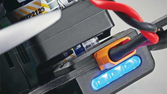 Rise INDORFIN 130 Brushless FPV Race Drone RTF - Flight Controller 