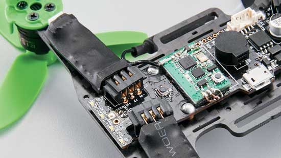 Rise INDORFIN 130 Brushless FPV Race Drone RTF - Frame 