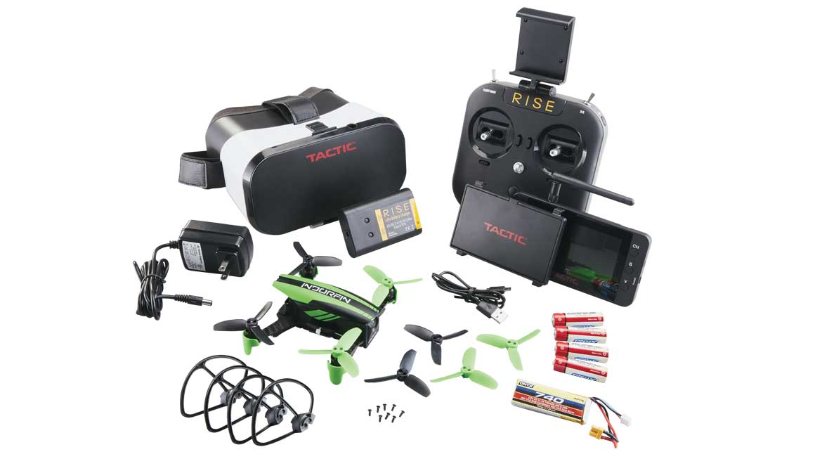 Rise INDORFIN 130 Brushless FPV Race Drone RTF - Includes 