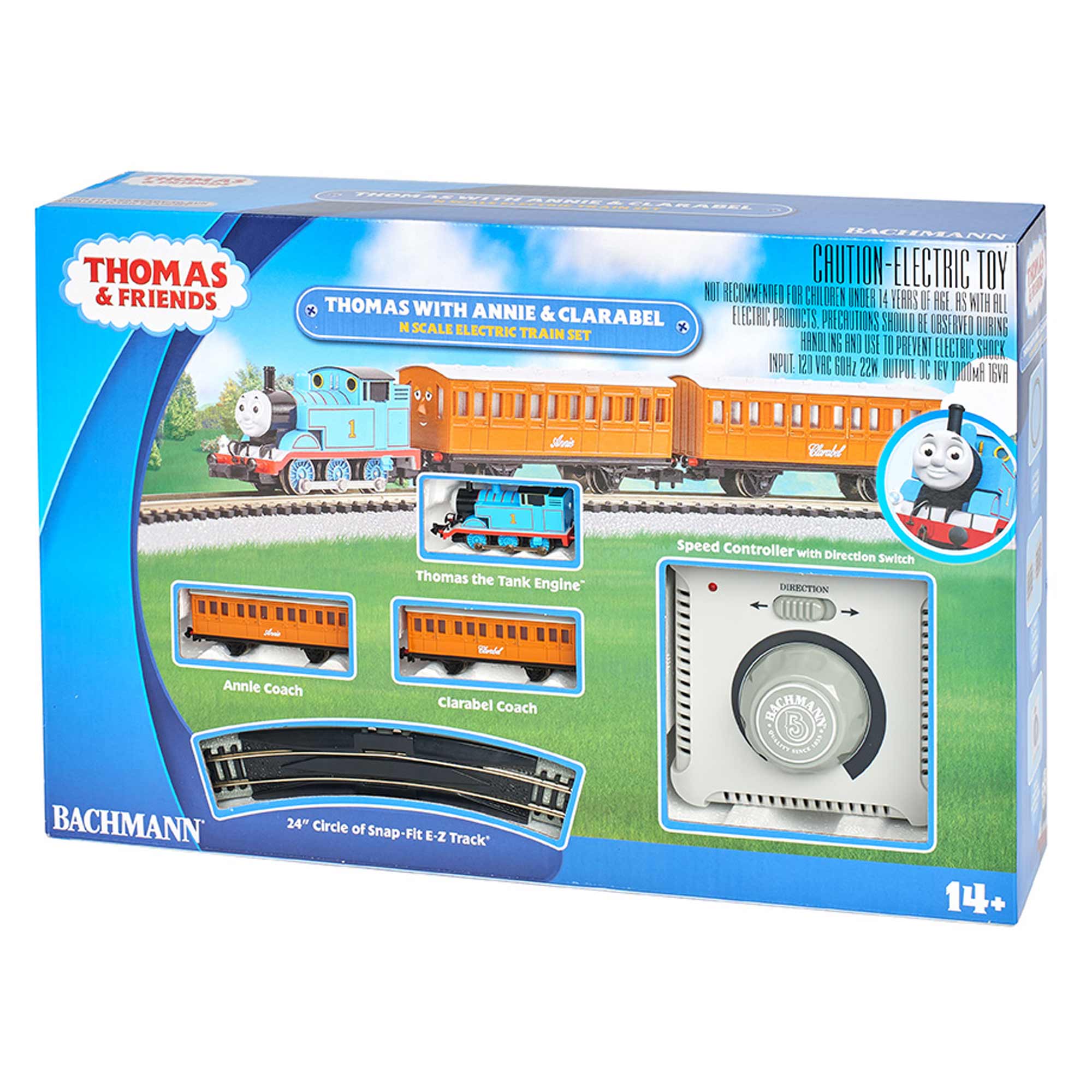 Bachmann Industries N Scale Thomas with Annie and Clarabel Set
