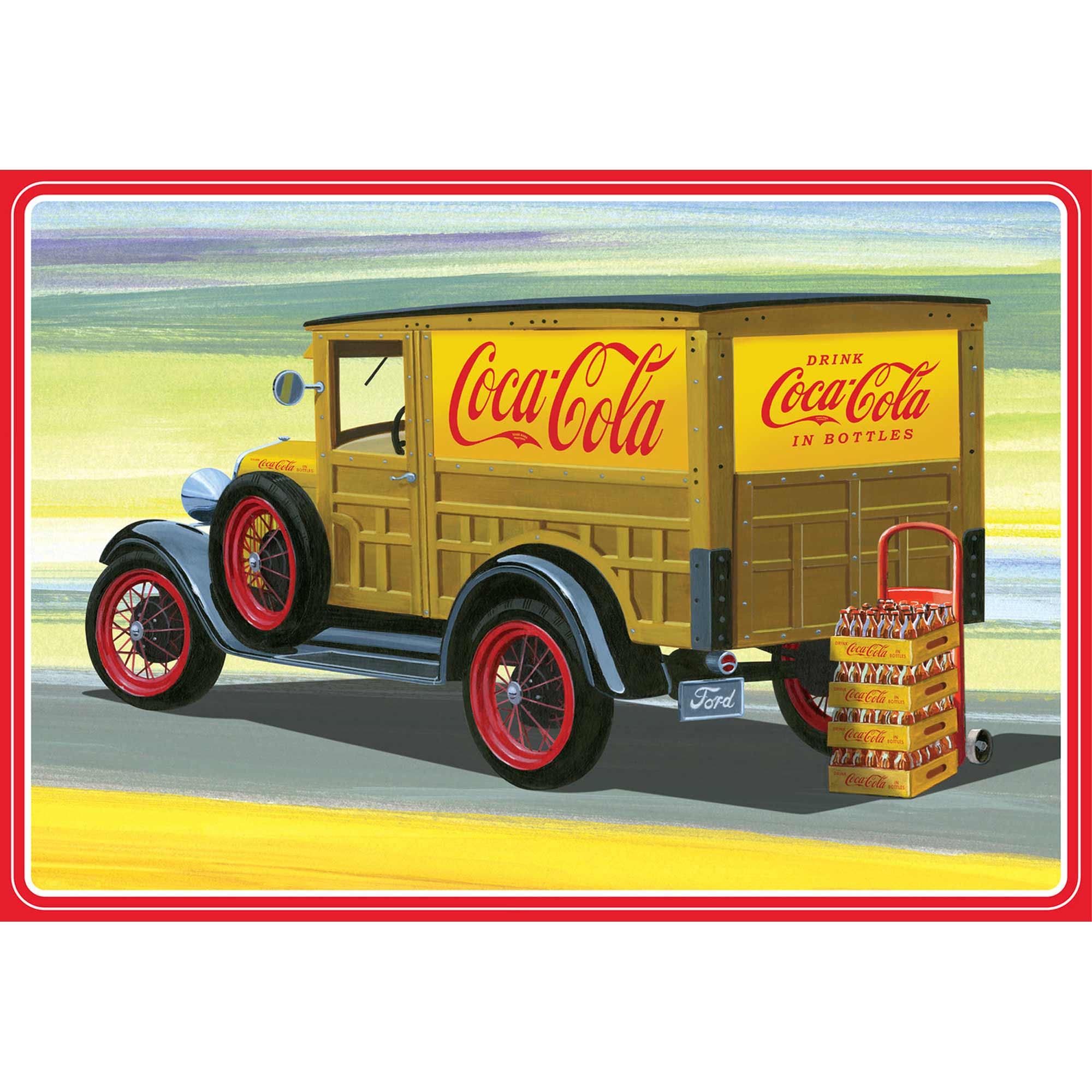 1/25 1929 Ford Woody Pickup Coke Model Kit