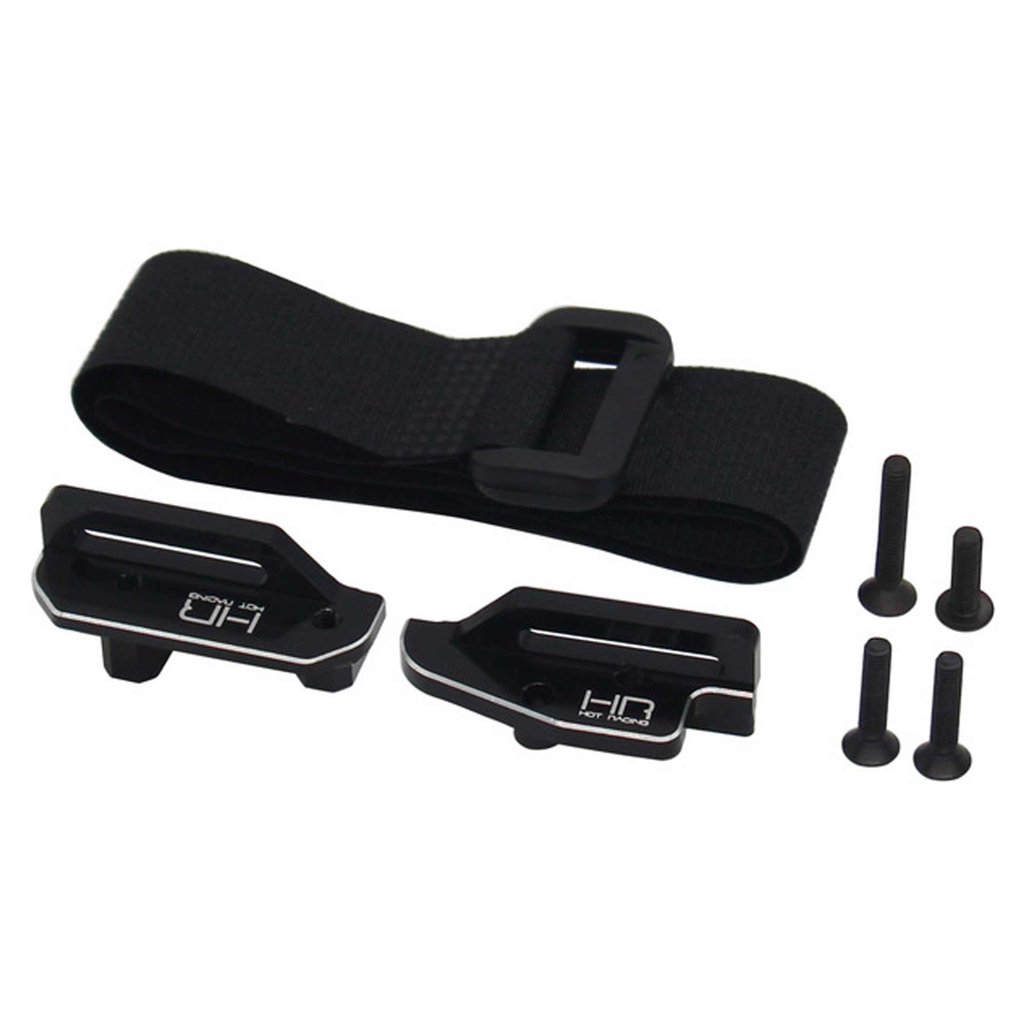 Hot Racing Tall Battery Hold-Downs For TEC 2.0 / 3.0 RC Cars - Aluminum Mounts 2 thumbnail image