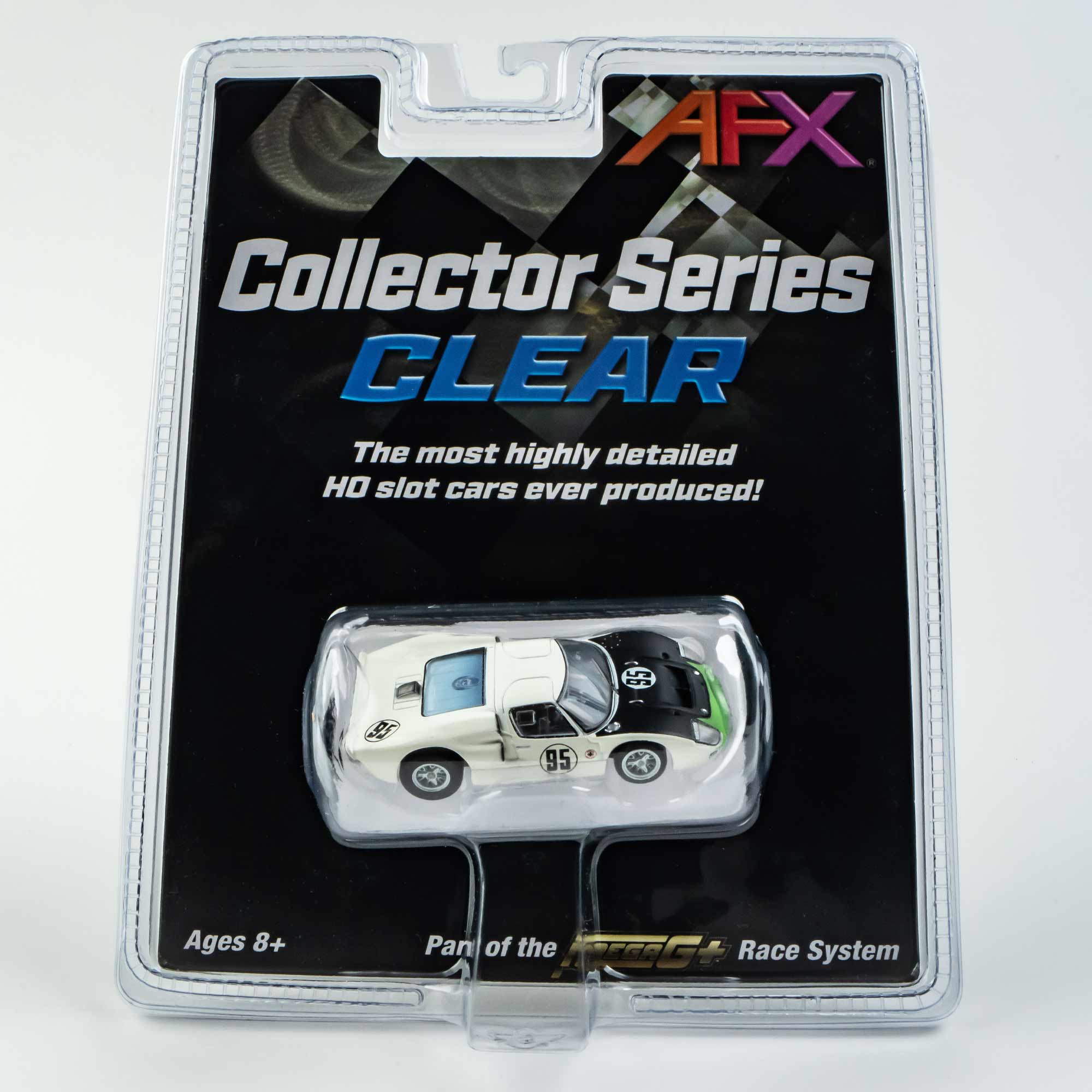 HO Ford GT40 Mk.II #95 Mega G+ Slot Car, Daytona