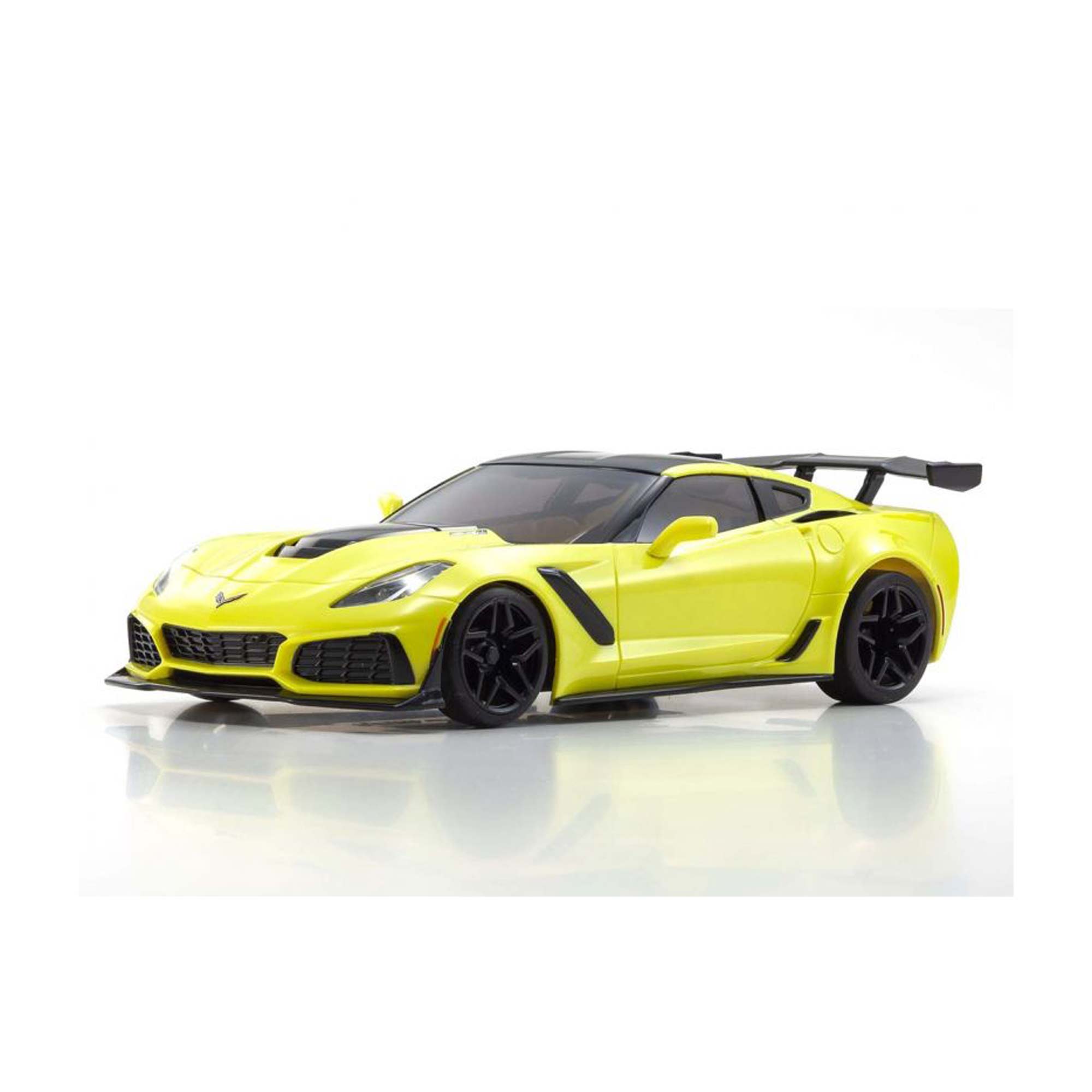 1/28 Chevrolet Corvette ZR1 MINI-Z RWD RTR, Yellow w/ LEDs