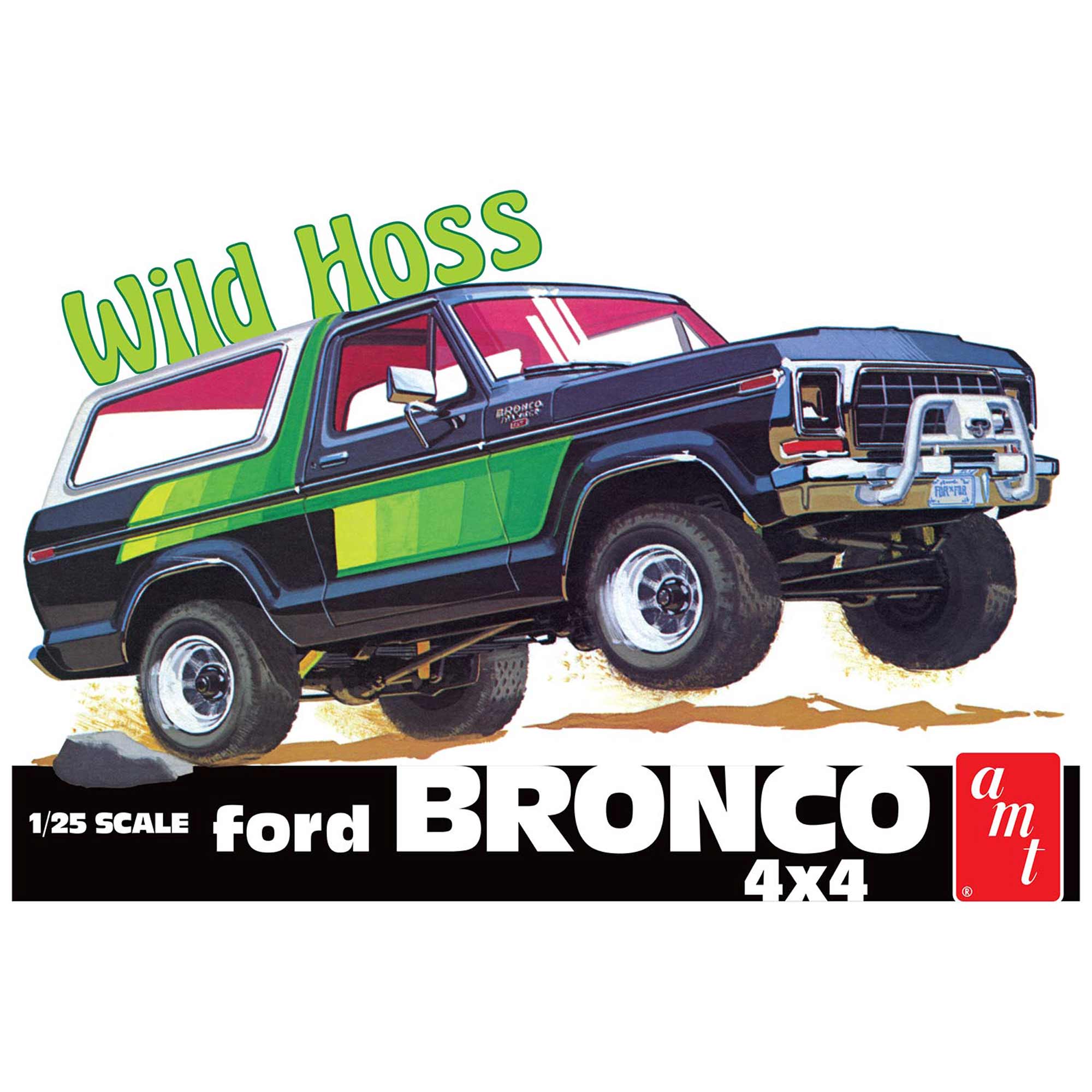 1/25 1978 Ford Bronco "Wild Hoss" Model Kit