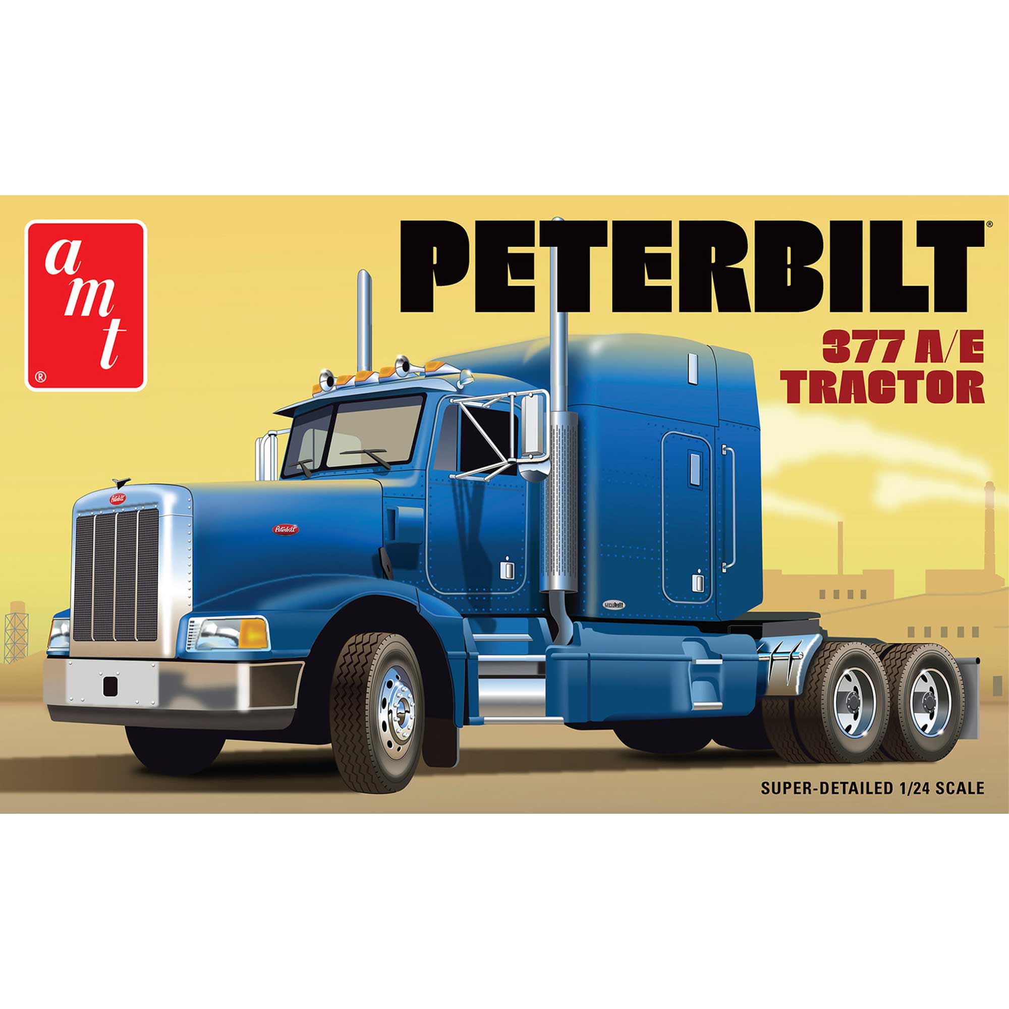 1/24 Classic Peterbilt 377 A/E Tractor Model Kit