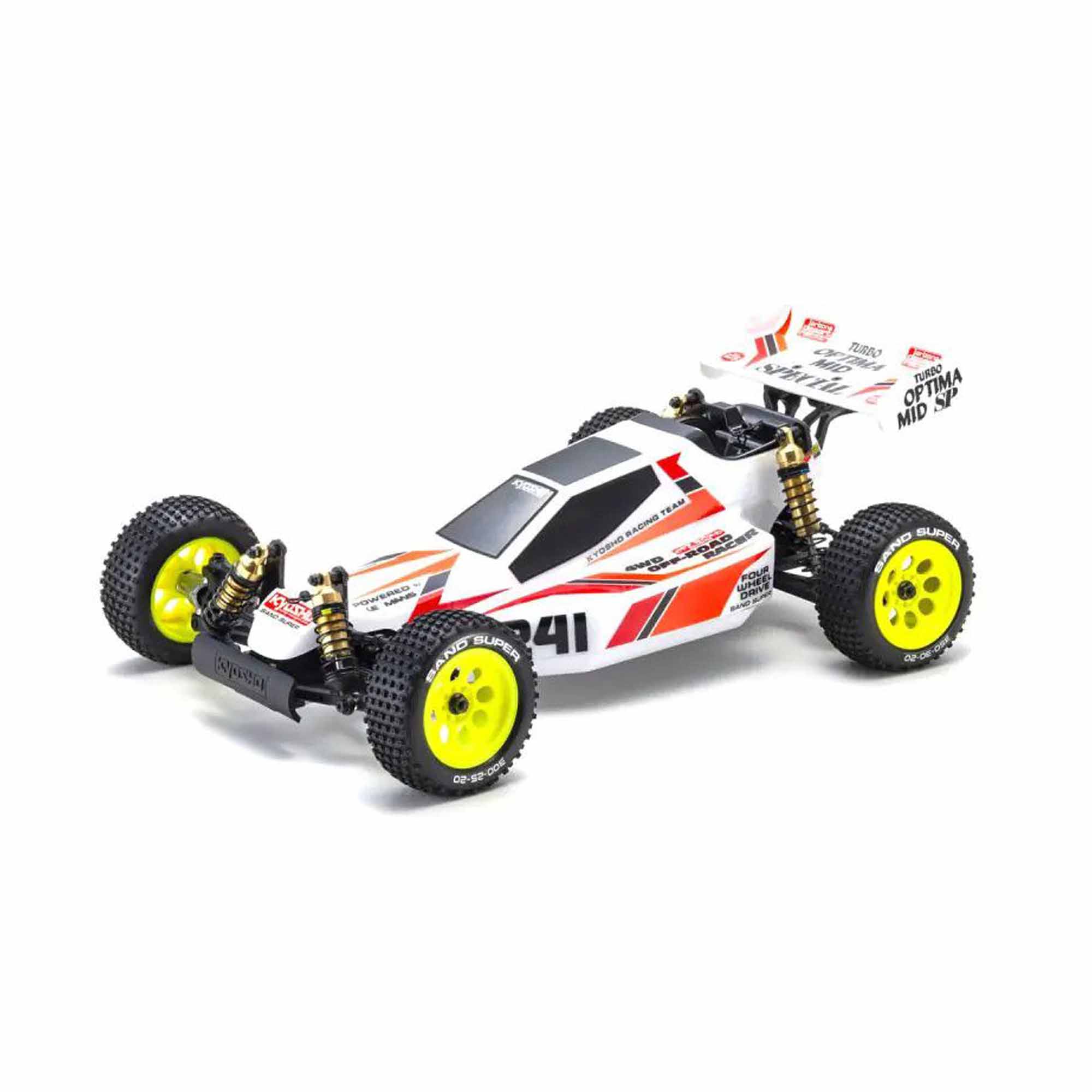 ホビーラジコン 32 KYOSHO TURBO OPTIMA 1/10 4WD Kyosho 1/10 Turbo Optima 4x4 Racing Buggy Kit | Tower Hobbies