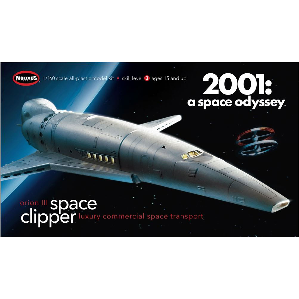 TSDS 1/190 SPACE CLIPPER ORION DECAL SET & COLOR FOLD-UP INTERIOR FOR MOE122 