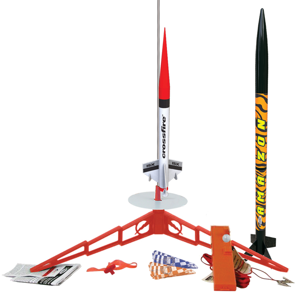 Estes Tandem-X E2X Model Rocket Launch Set | Tower Hobbies