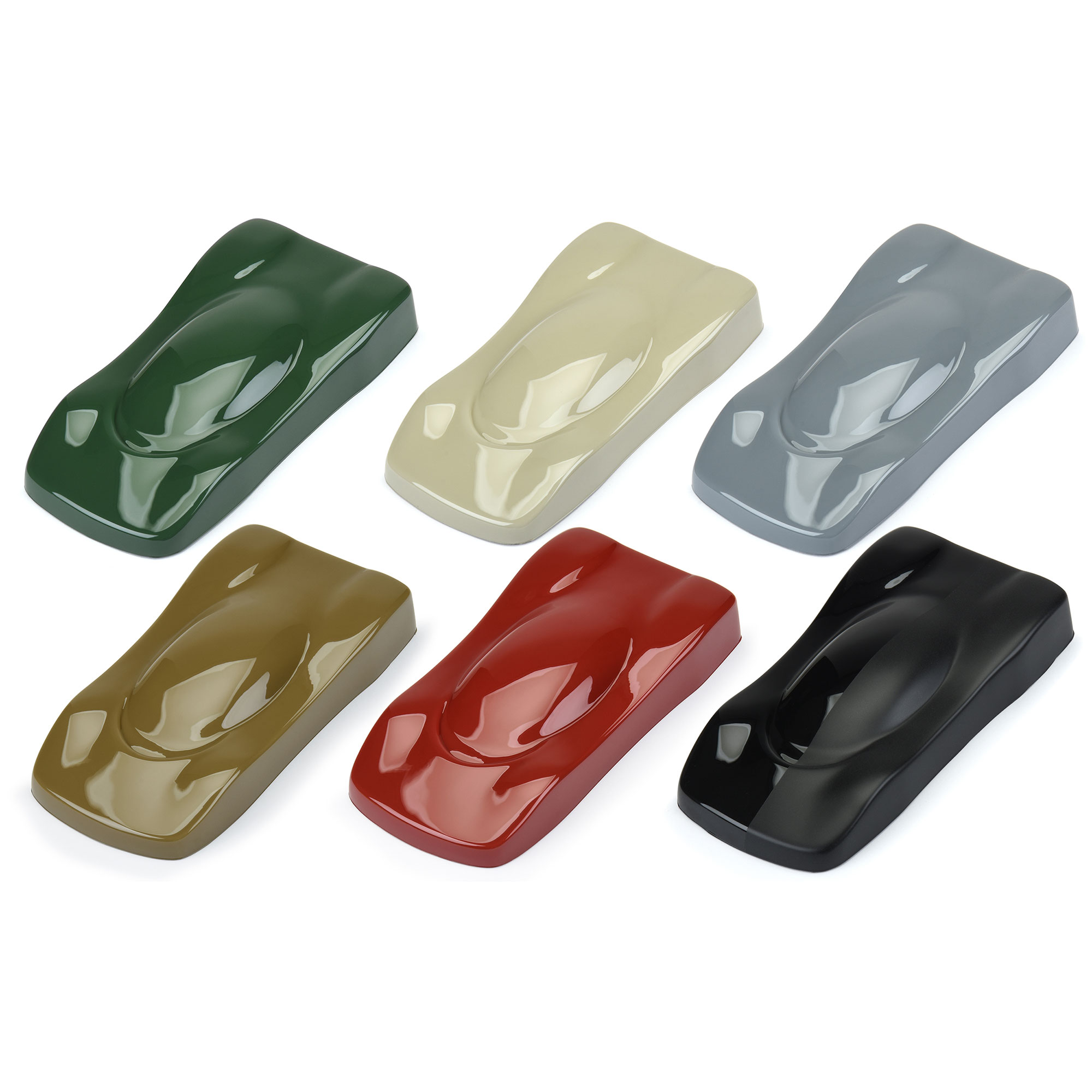 Pro-Line RC Body Paint Military Color Set (6 Pack)