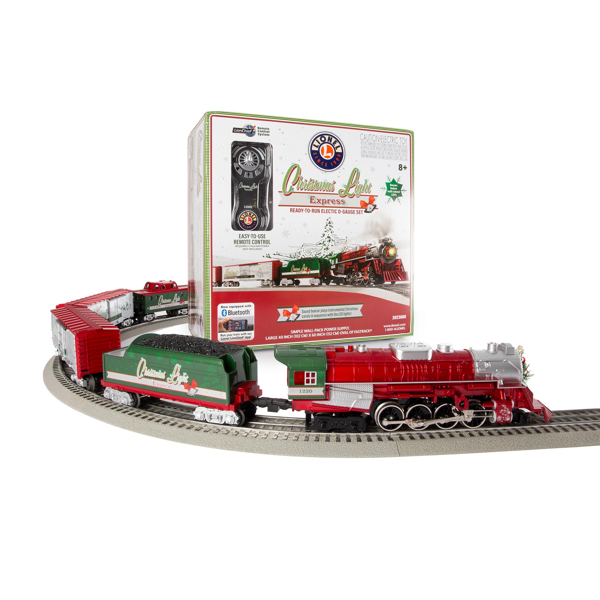 O31 Christmas Express LionChief Set with Bluetooth