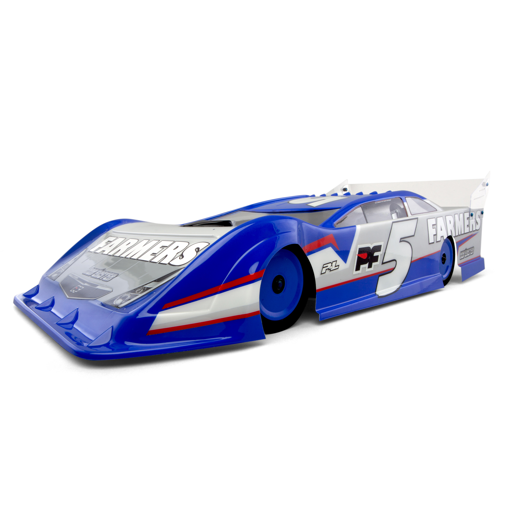 1/10 Nor&rsquo;easter Clear Body: Dirt Oval Late Model