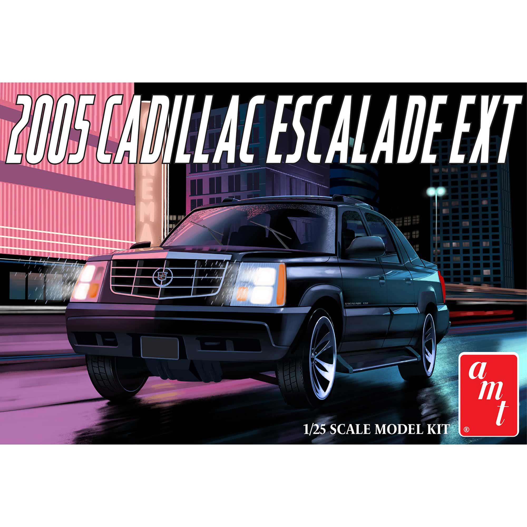 1/25 2005 Cadillac Escalade EXT Model Kit