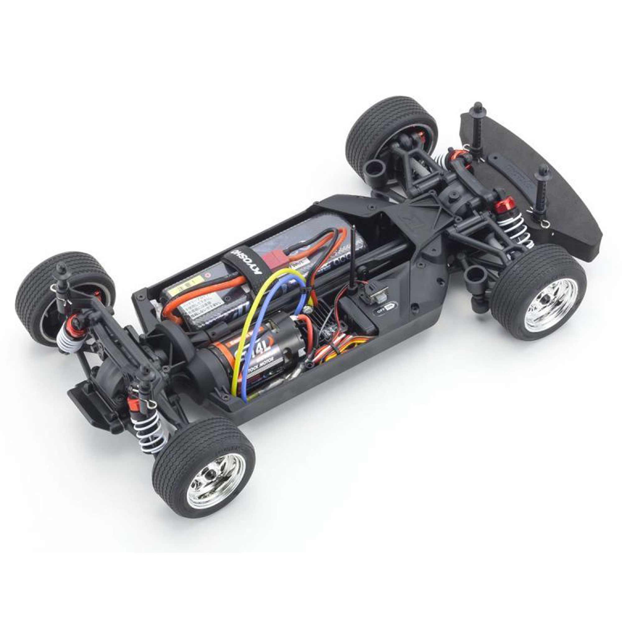 1/10 1969 Chevy Camaro Z/28 Fazer Mk2 FZ02 Brushed 4x4 On-Road Touring RTR, Frost Green