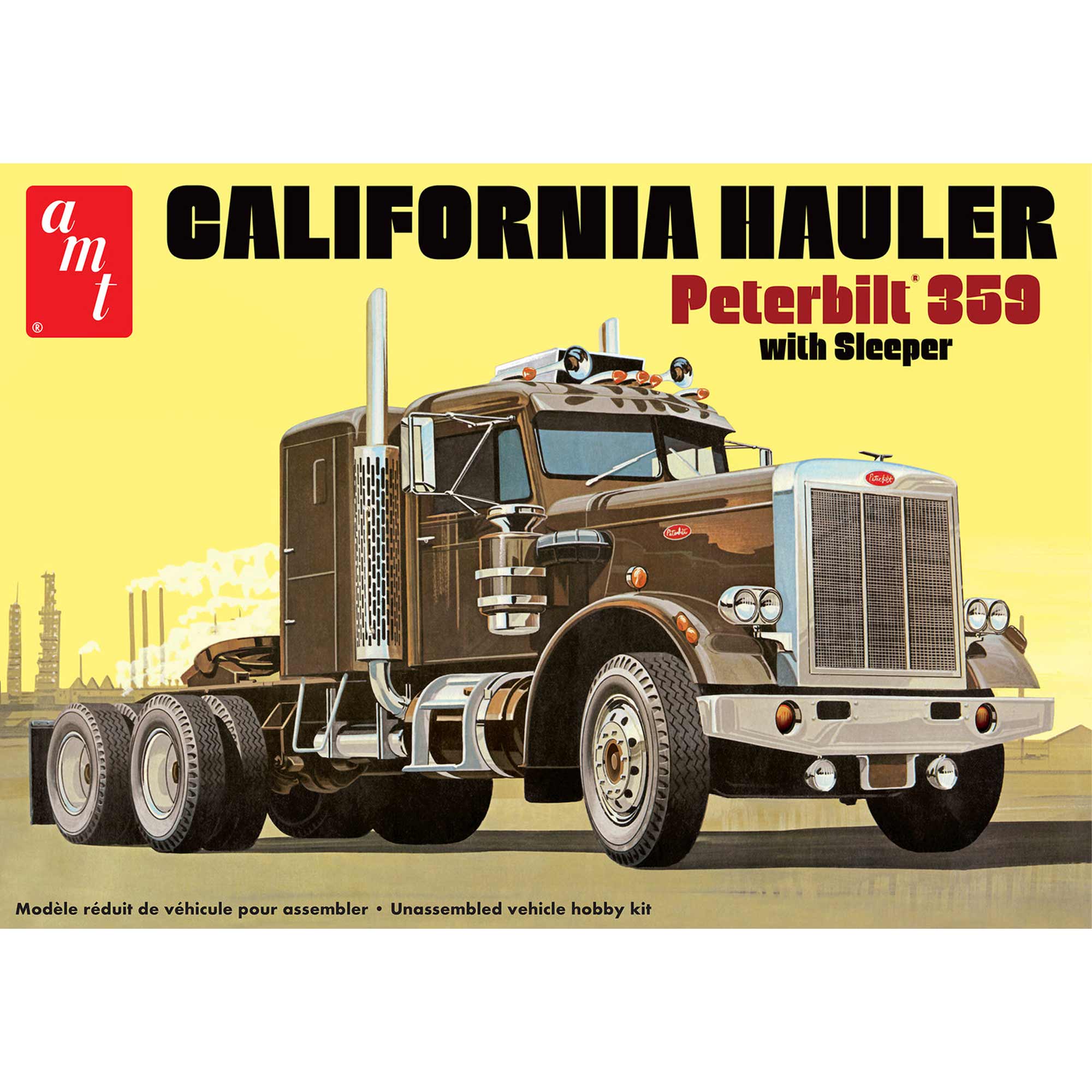 1/25 Peterbilt 359 California Hauler with Sleeper Model Kit