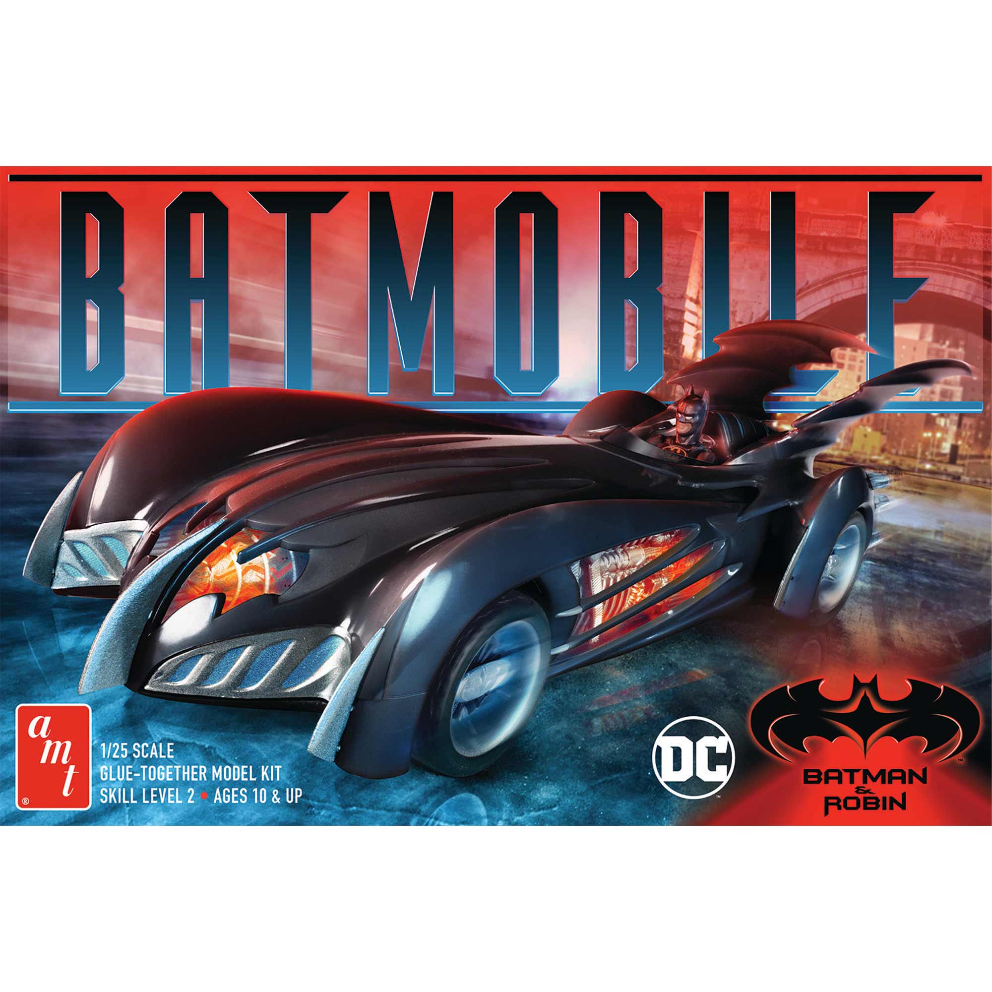 1/25 Batman & Robin Movie Batmobile Model Kit
