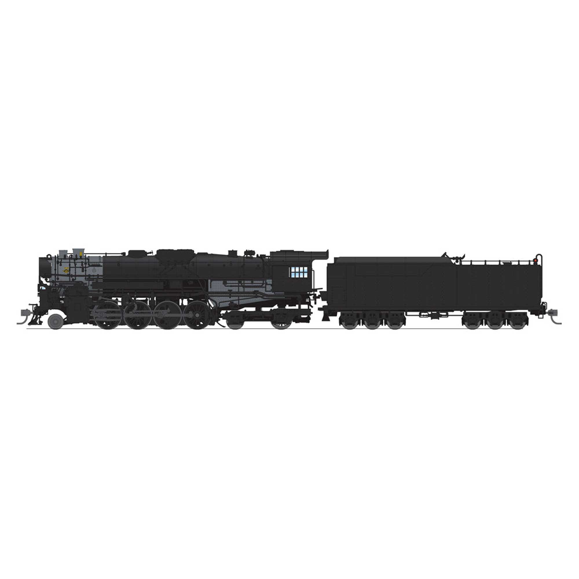 Broadway Limited Imports HO B&M 2-8-4 Berkshire T1b Steam