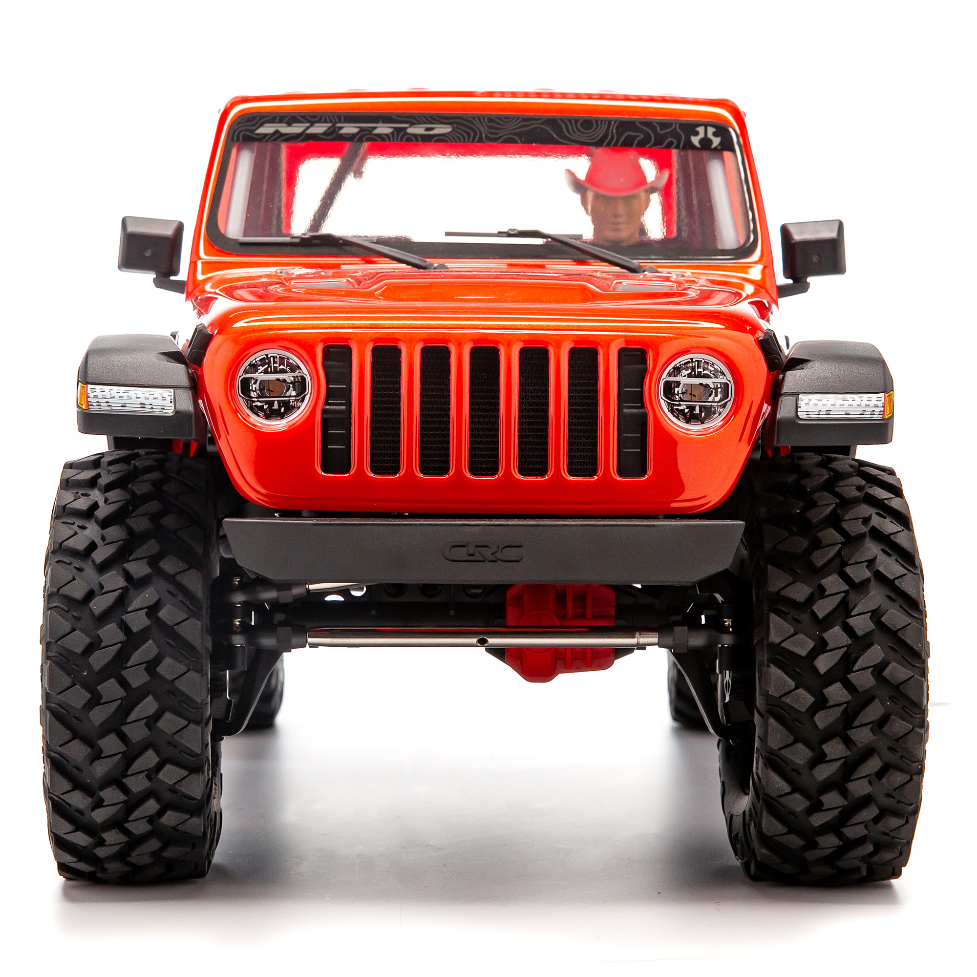 1/10 SCX10 III Jeep JLU Wrangler 4X4 RTR Brushed Rock Crawler,Orange