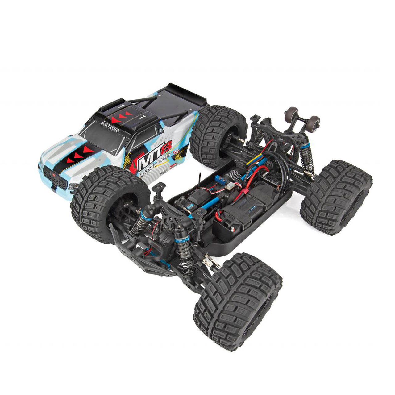 1/8 Rival MT8 4X4 Monster Truck RTR, LiPo Combo