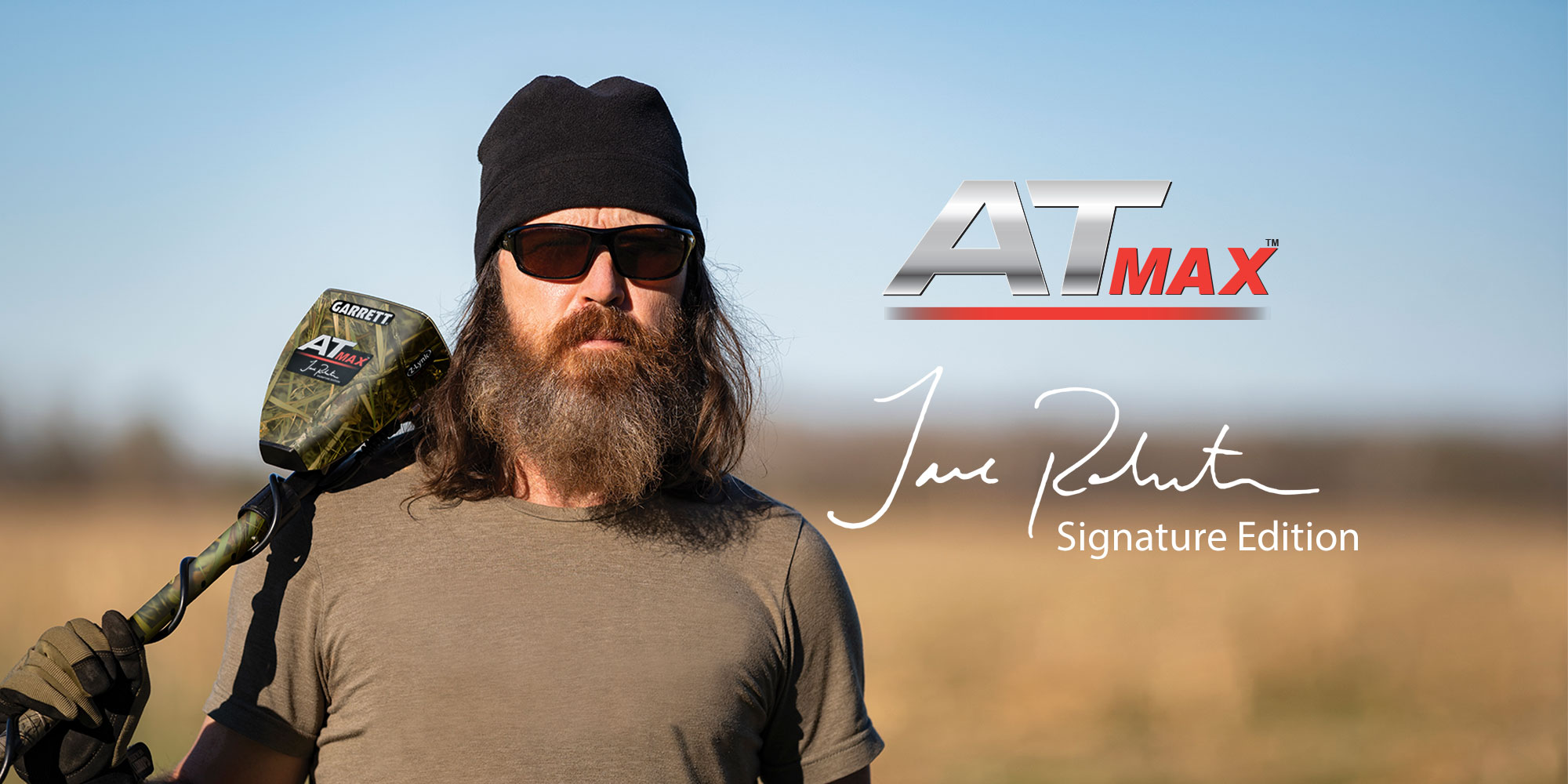 Jase Robertson Signature Ed AT Max Metal Detector