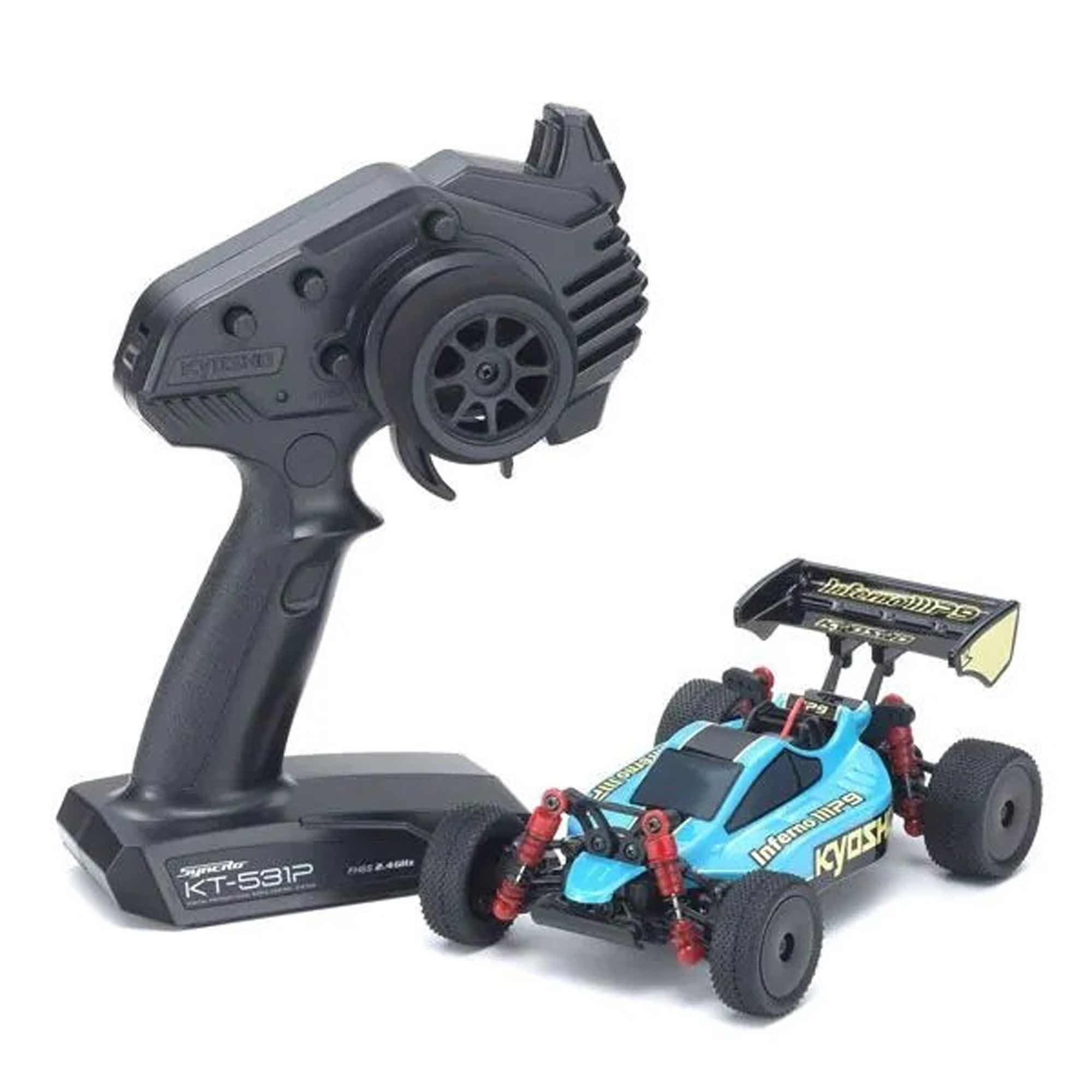 1/28 Inferno MP9 Mini-Z 4x4 Off-Road Buggy RTR, Emerald Green/Black