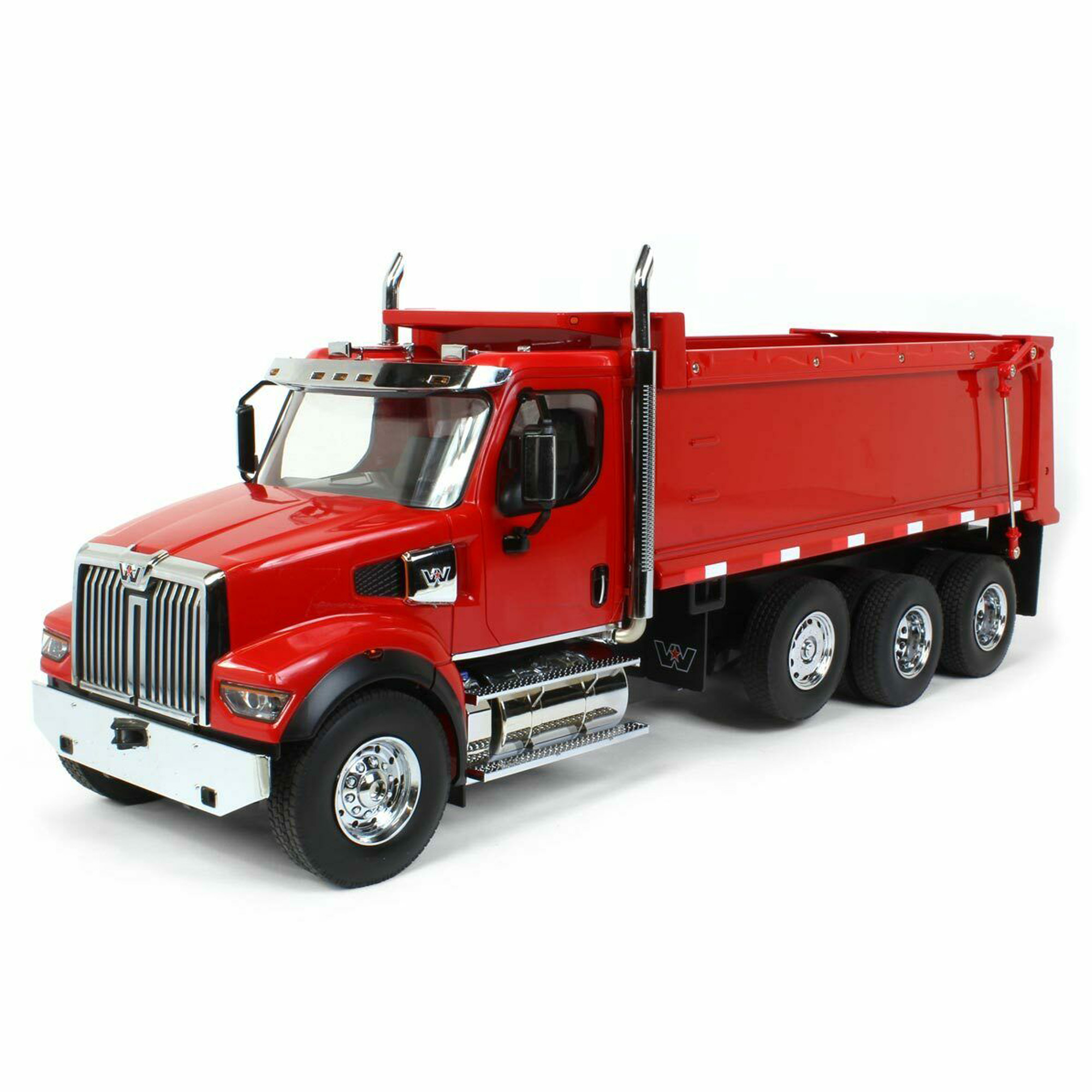 Details about    1/50 Diecast Masters Cars CAT Western Star 4700 SF 71036 Tandem Day Cab Truck 