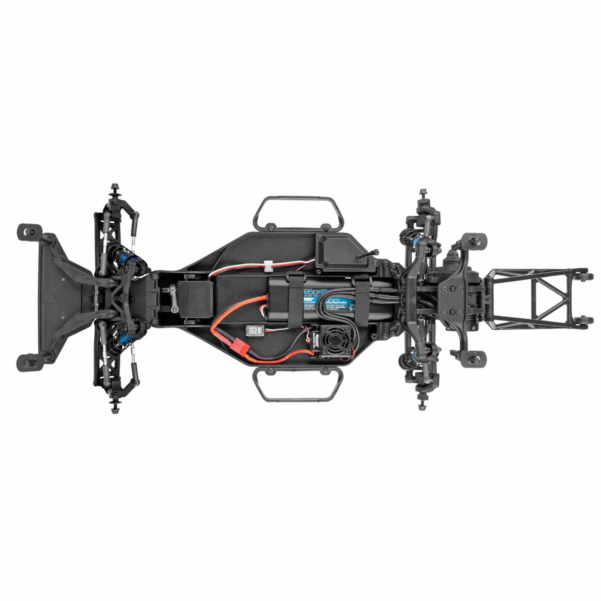 1/10 DR10 2WD Pro Reakt Brushless RTR, Lucas Oil, LiPo Combo