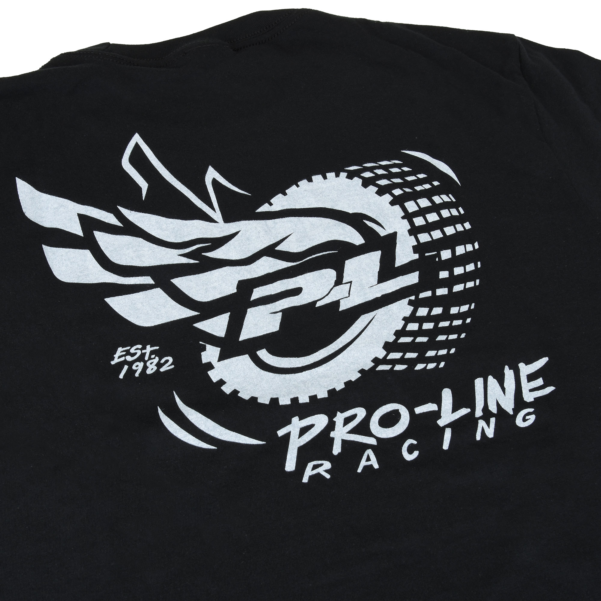 Pro-Line Wings Black T-Shirt, Medium