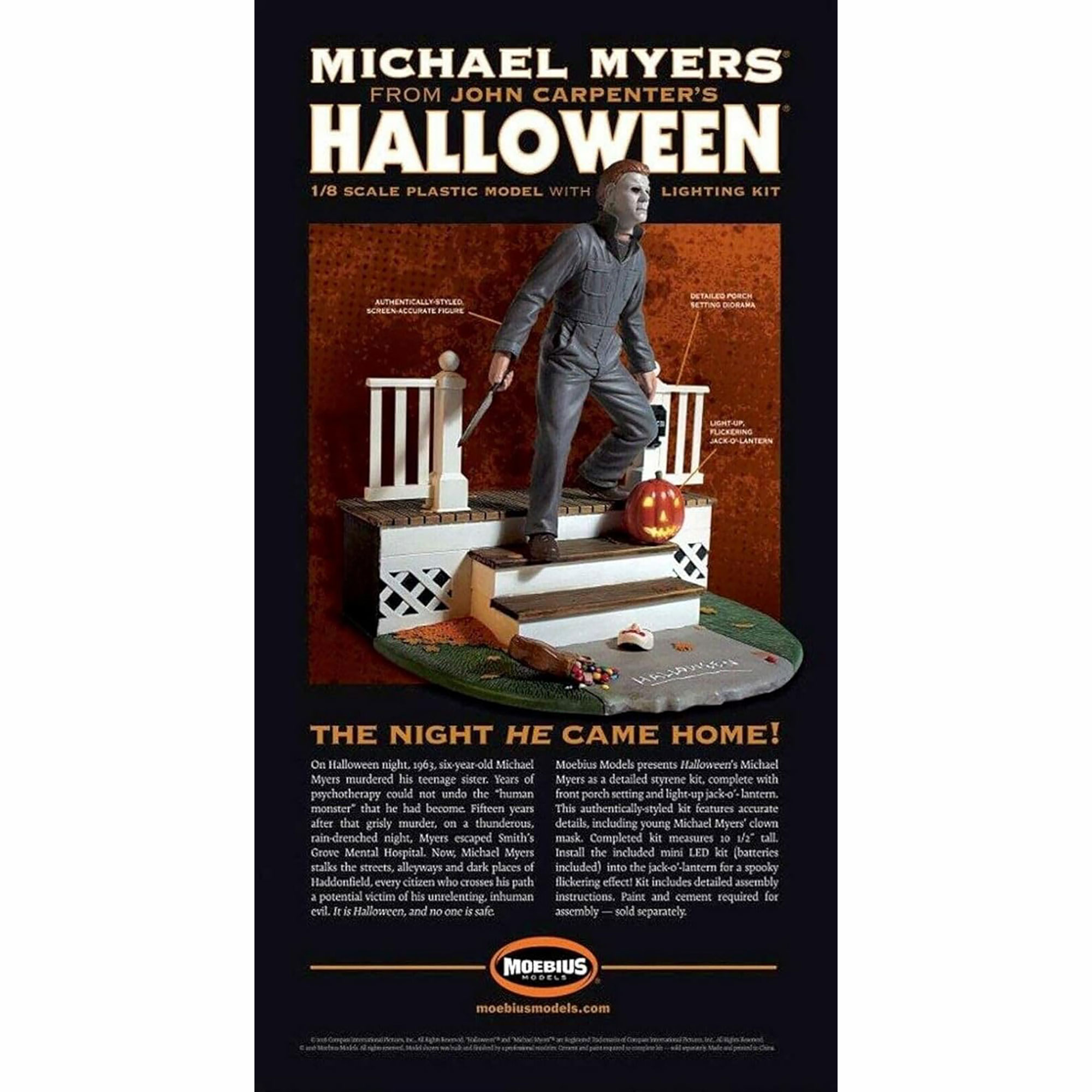1/8 Scale Halloween Michael Myers Plastic Model Lighting Kit