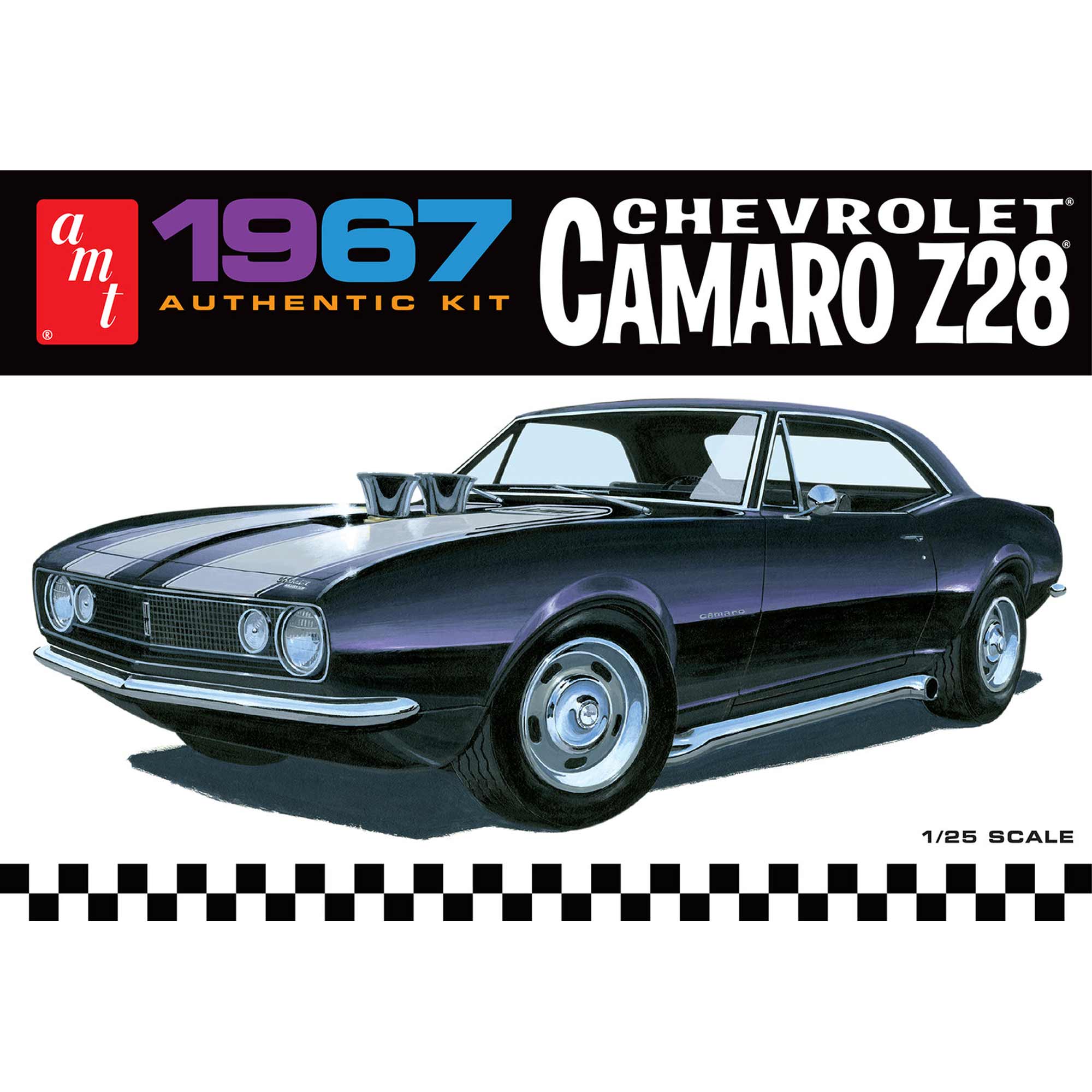 1/25 1967 Chevy Camaro Z28 Model Kit