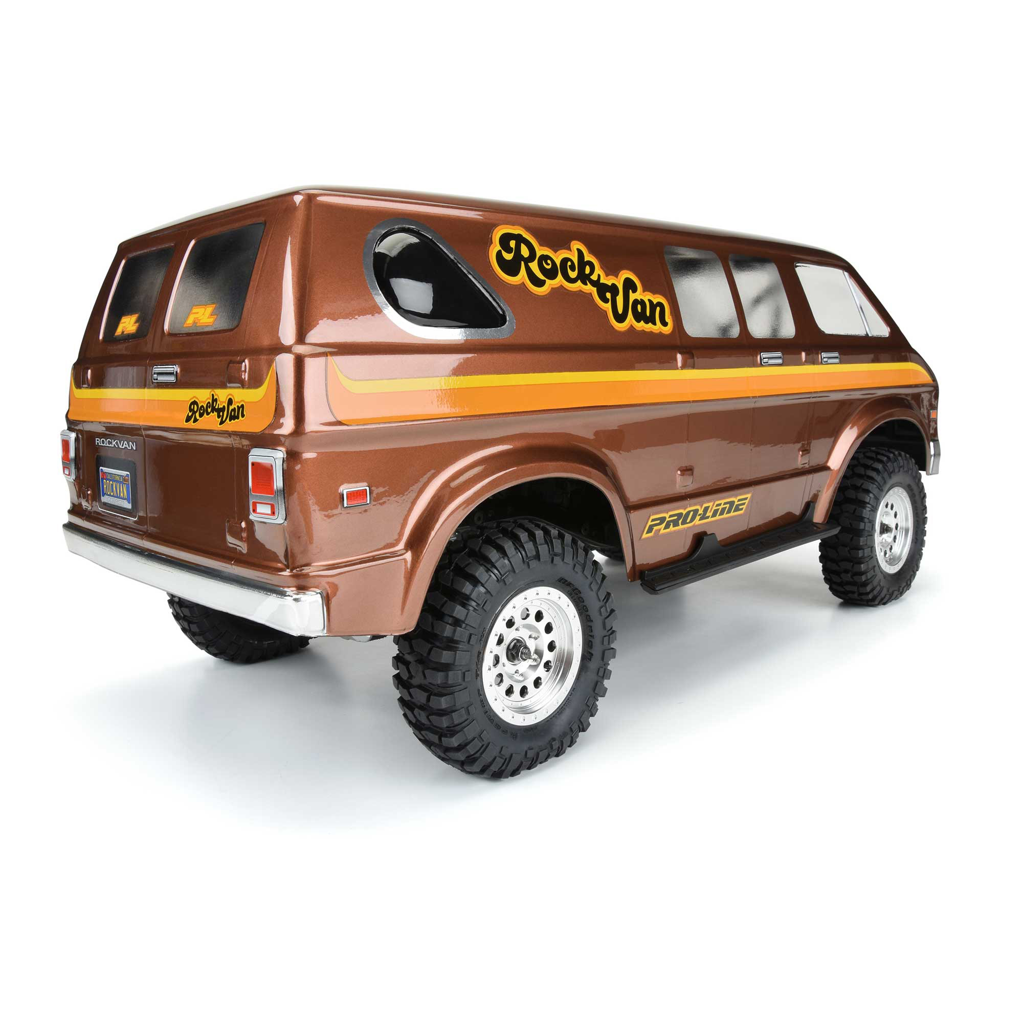 1/10 70's Rock Van Clear Body 12.3&rdquo; (313mm) Wheelbase Crawlers