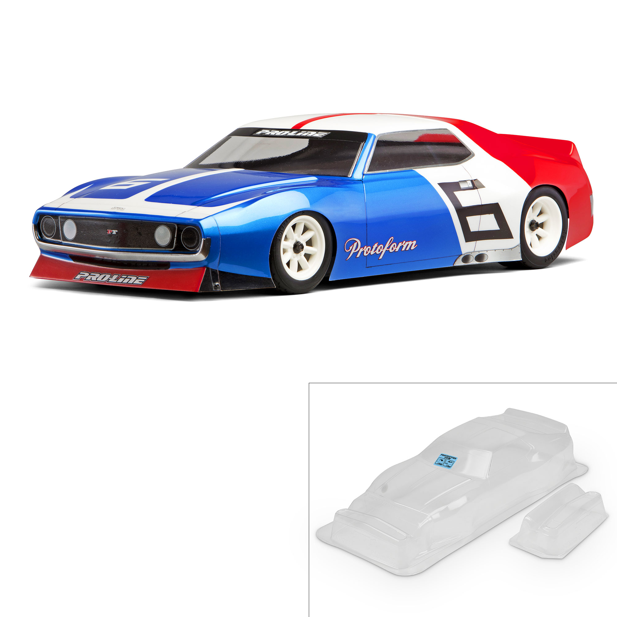 PROTOform 1/10 J71 Clear Body: Vintage Trans-Am | Tower Hobbies