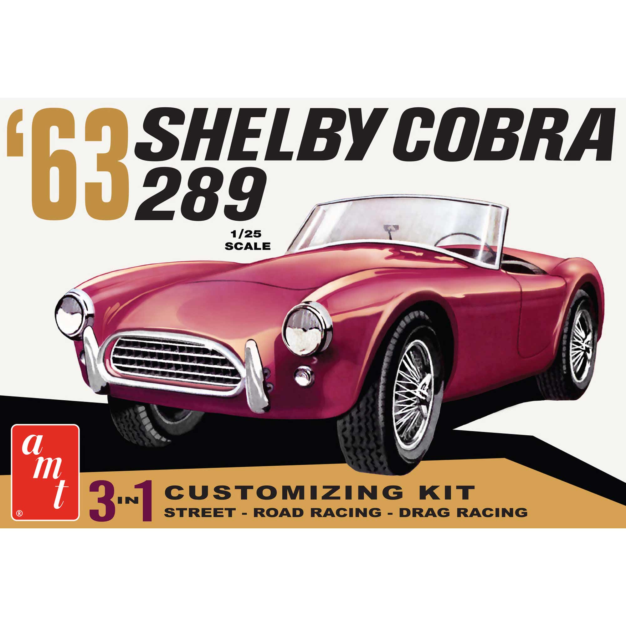 1/25 Shelby Cobra 289 Model Kit