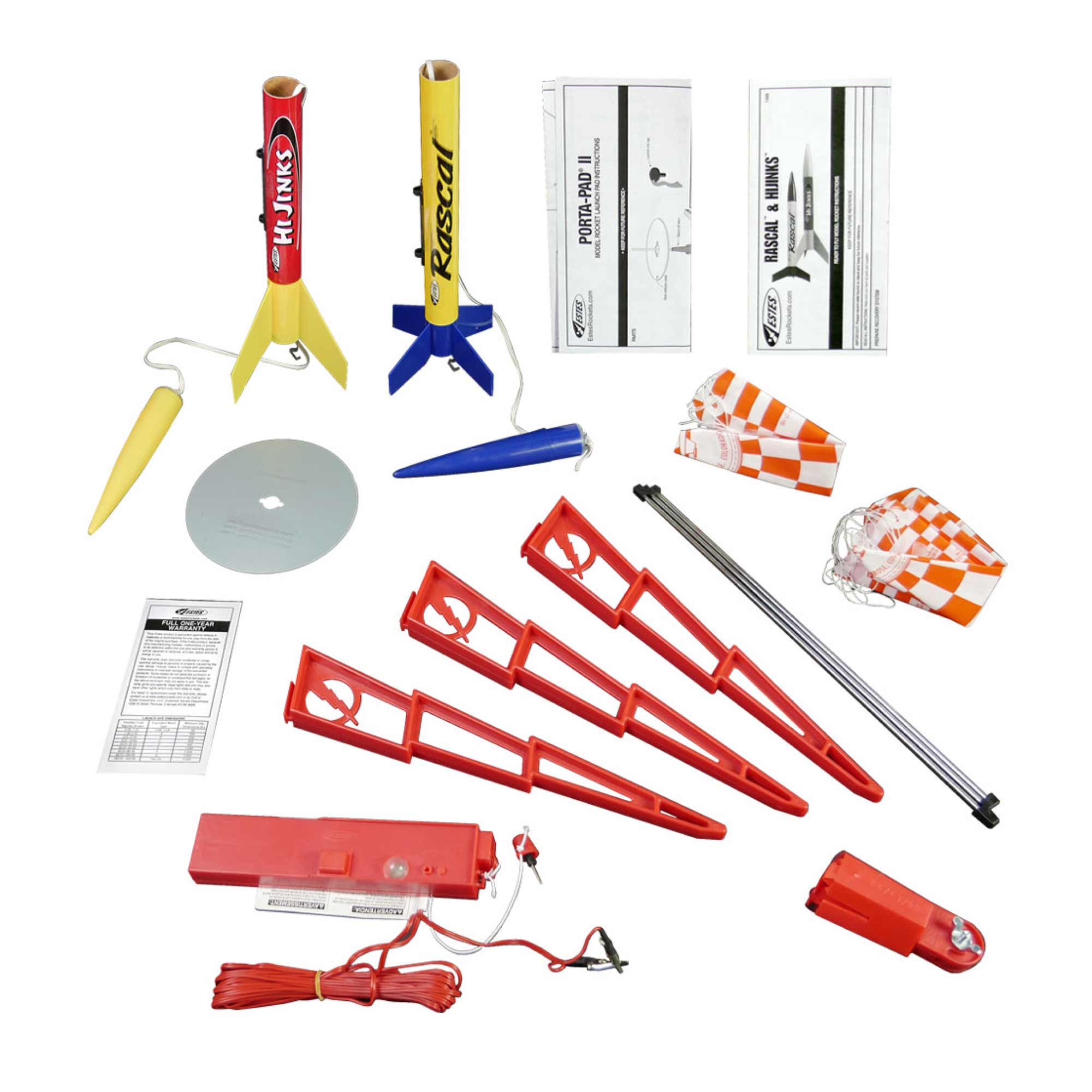 Rascal & HiJinks Model Rocket Launch Set