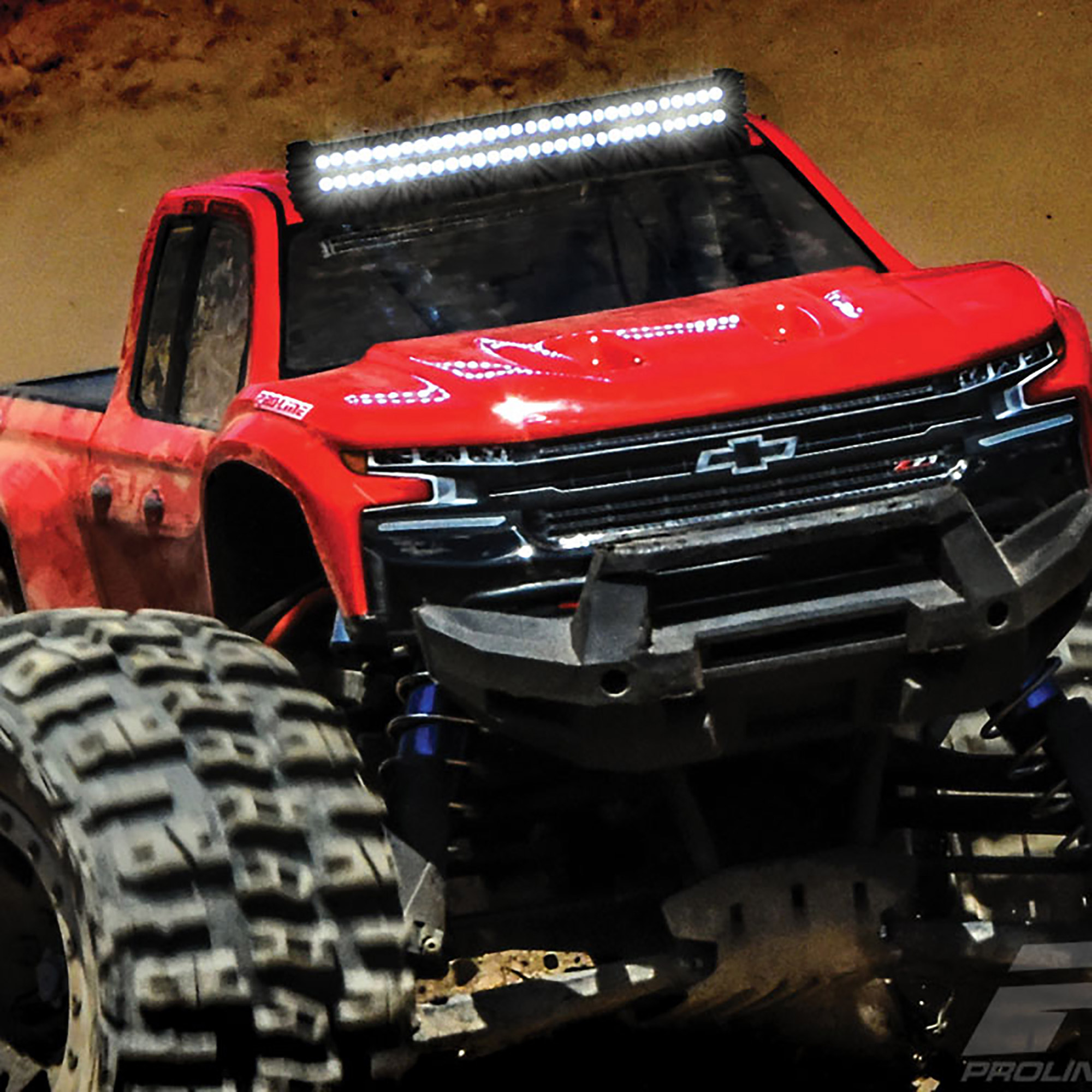 1/5 Double Row 6" Super-Bright LED Light Bar 6V-12V Curved: X-MAXX