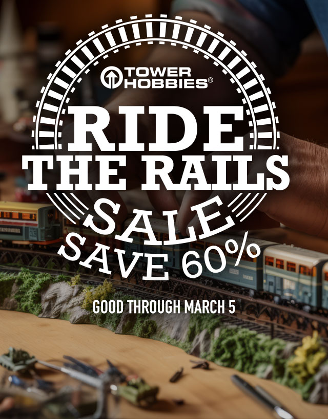 Ride The Rails Saving Sale