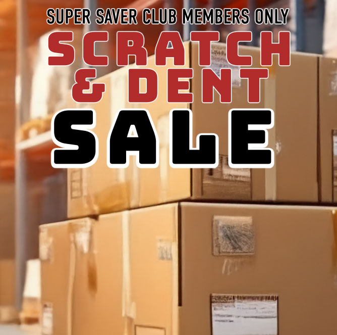 Scratch and Dent Sale