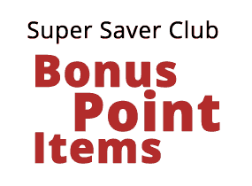 Bonus Points Items