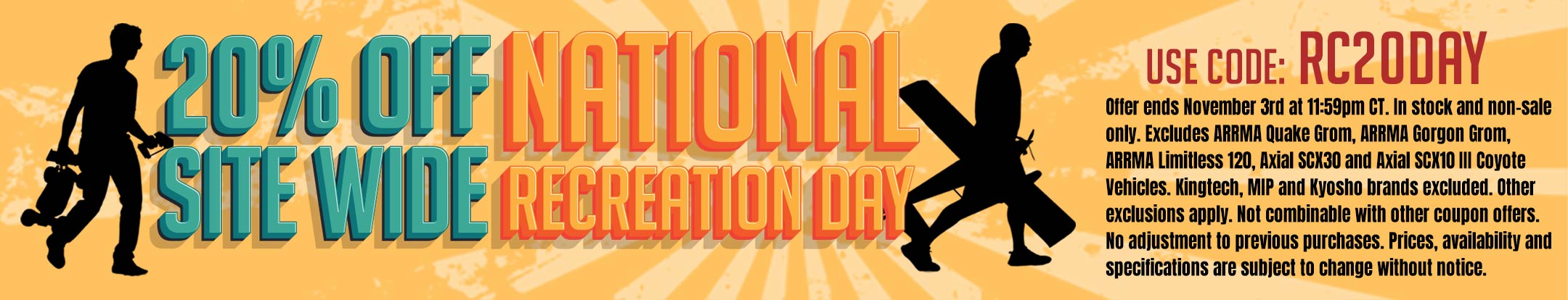 National Recreation Day Coupon