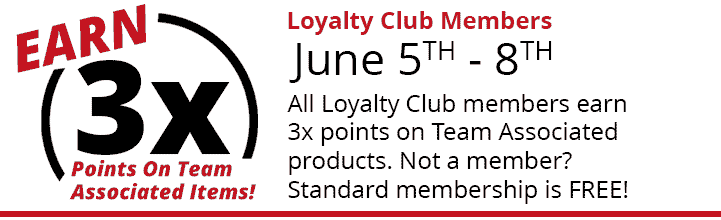 Earn 3x Points on All Team Associated Products June 5 - 8