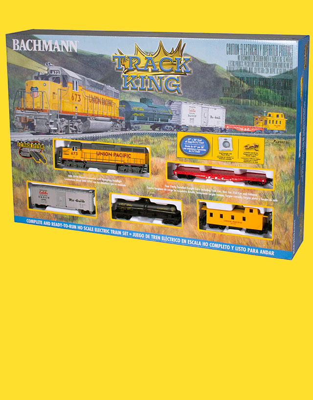Bachmann HO Scale Track King Train Set