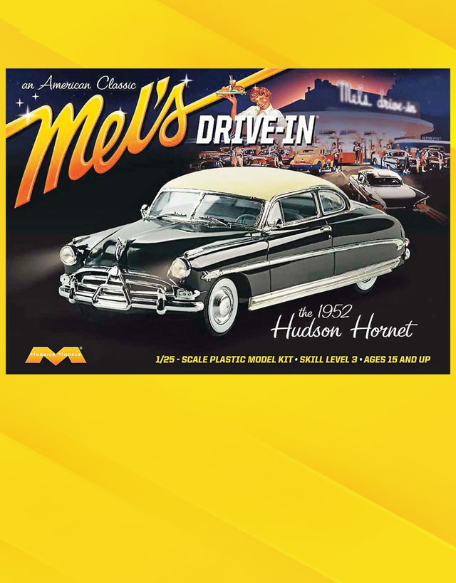 Moebius 1952 Hudson Hornet Car Mel's Drive-In