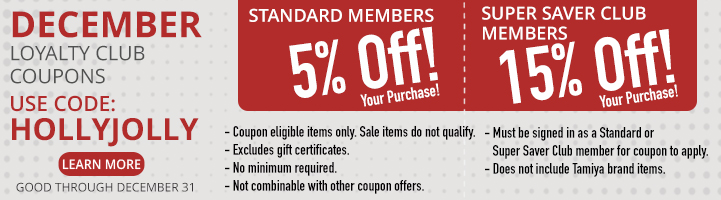 Tower Hobbies Monthy Coupon Codes